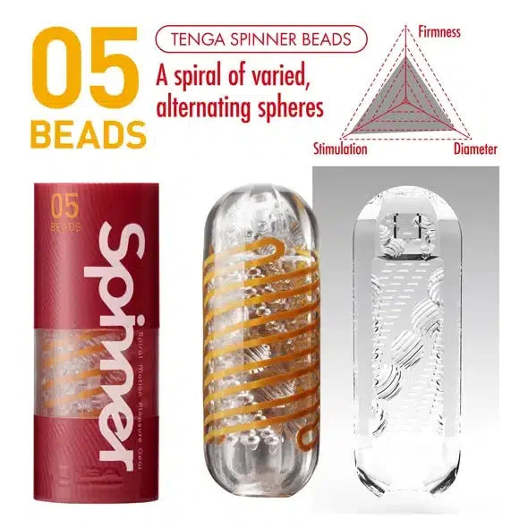 Tenga - Spinner Masturbator Beads