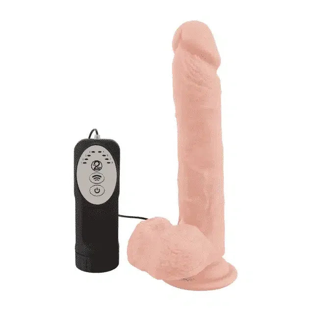 You2Toys - Dildo med Vibrasjoner og Støtfunksjon