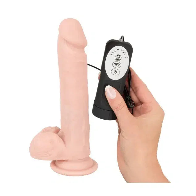 You2Toys - Dildo med Vibrasjoner og Støtfunksjon