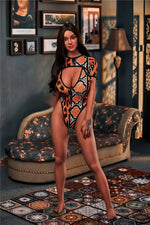 Sally. Realistisk sexdukke. 163 cm høy og veier 37 kg. Flere tilpasninger er mulig på dukken. Oral, vaginal og anal åpning.