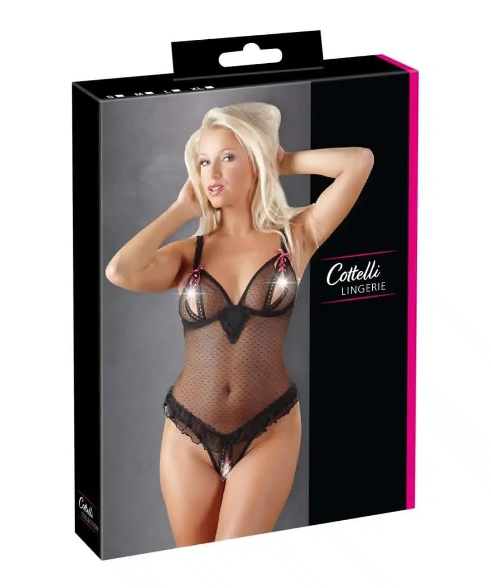 Cottelli Collection - Body med Fransk Åpning