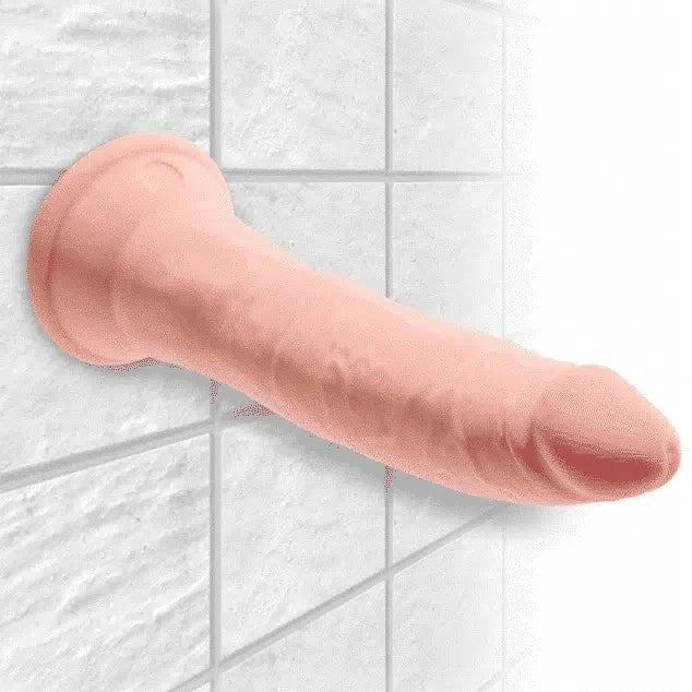 King Cock Plus - Triple Density Dildo Lys 18cm