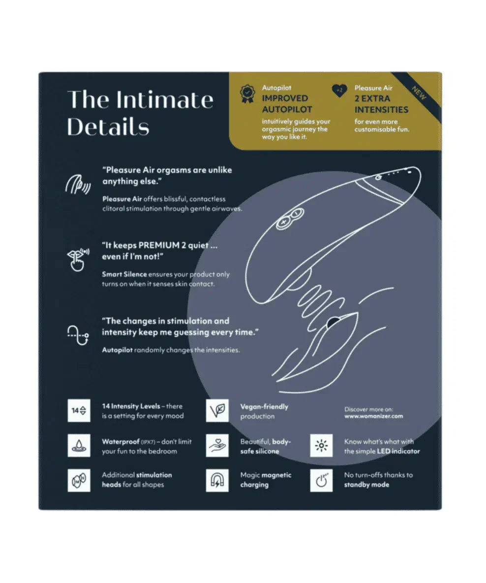 Womanizer - Premium 2 Svart