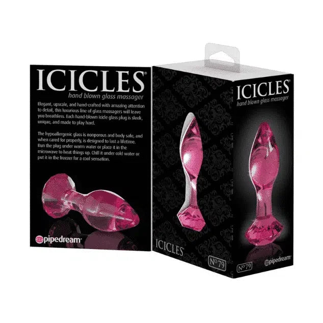 Pipedream - Icicles No 79 Buttplug Rosa