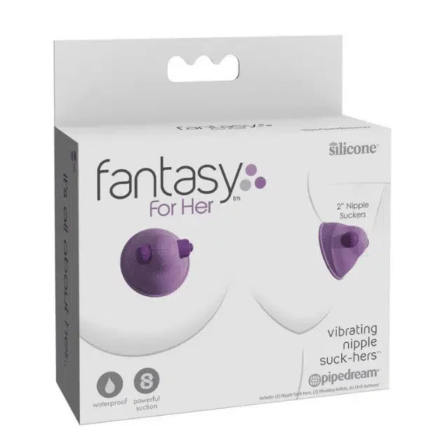 Fantasy For Her - Vibrerende Nipple Suck-Hers