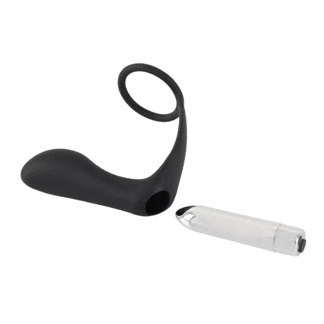 Black Velvets - Vibrating Ring & Plug