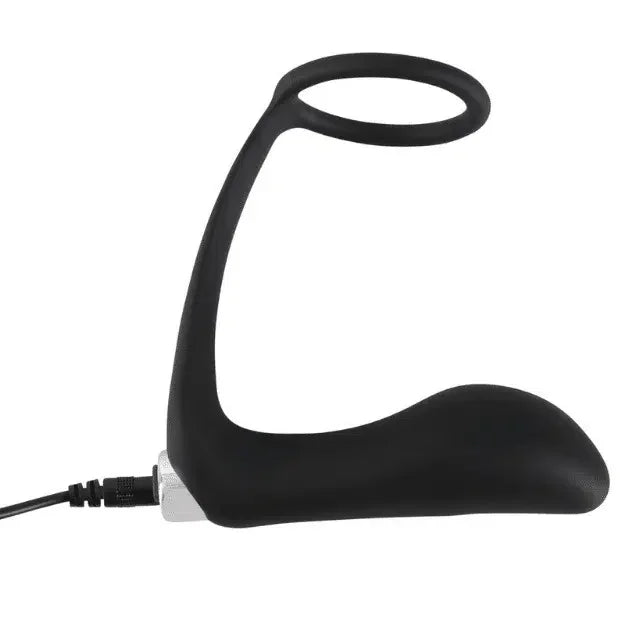 Black Velvets - Vibrating Ring & Plug