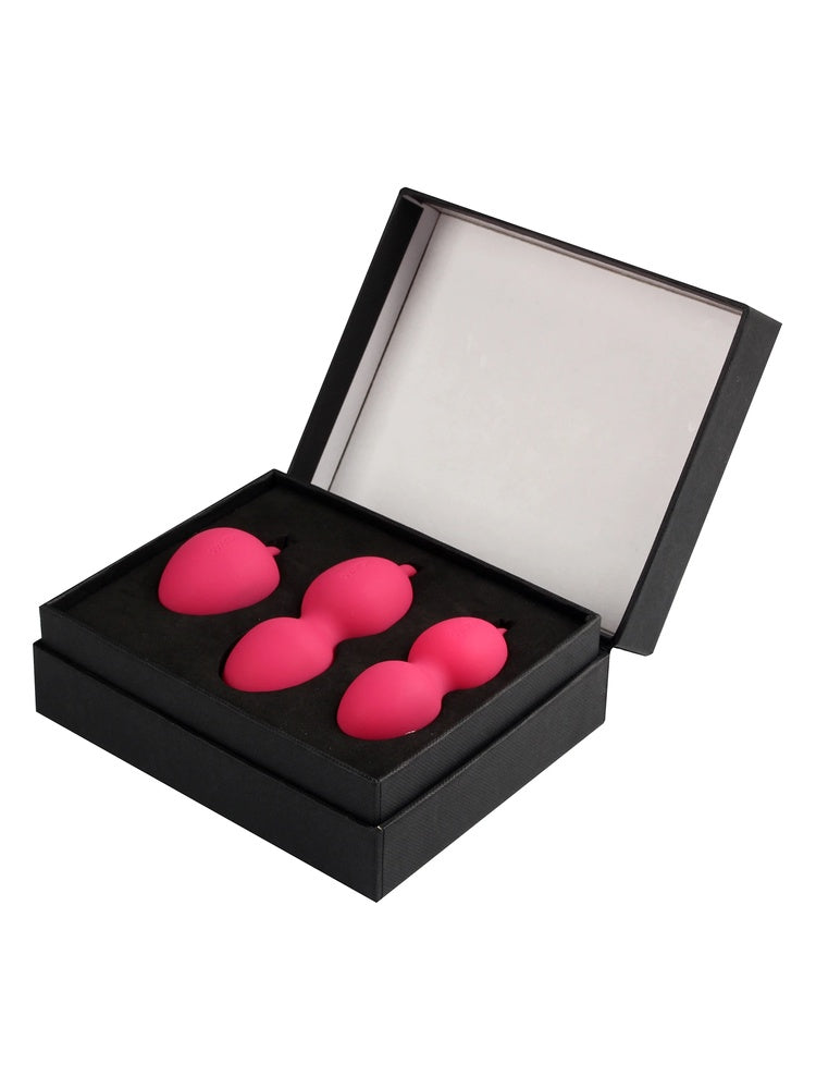 Kegelkulor fra Svakom i rosa silikon levert i elegant oppbevaringsboks