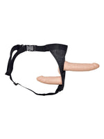 Dobbel strap-on med to dildoer og justerbar sele