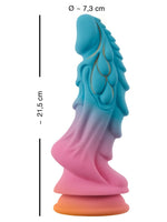 Beasty Cocks Mystic Dragon – fantasidildo med mål: 21,5 cm lang og 7,3 cm i diameter