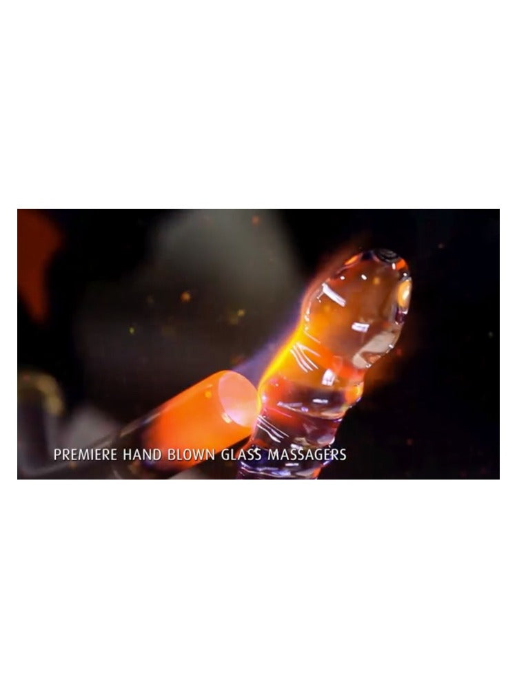 Icicles glassdildo – munnblåst glass under produksjon