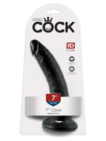 King Cock 18 cm Sort – realistisk dildo i originalemballasje