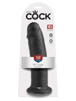 King Cock 25 cm Sort – realistisk dildo i originalemballasje