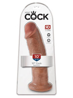 King Cock 25 cm Tan – realistisk dildo i originalemballasje