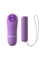 Lilla trådløs bullet vibrator med fjernkontroll, sexleketøy for voksne.