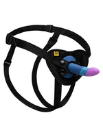 ROMP Piccolo Pegging Kit – justerbar strap-on-sele med dildo i silikon festet i O-ringen