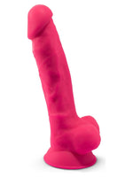 Silexd 7" – rosa realistisk dildo i formbar silikon med sugekopp